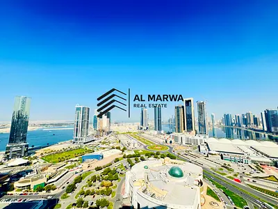 LUXURY SPACIOUS 2BHK ~ STYLISH AND BRIGHT ~ ONE MONTH FREE ~ HOT PROPERTY ~ DONT MISS THIS LAYOUT CHECK AT LEAST ONE TIME ~ PRIME LOCATION IN AL TAWUN ~ GYM POOL FREE
