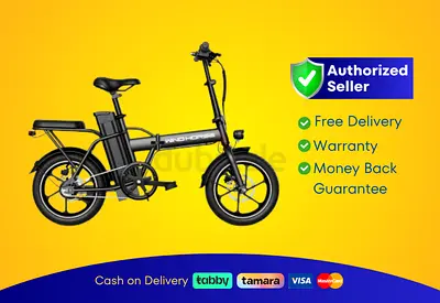 Wind Horse Electric Scooter 350W 30KM Range 35KM Speed, W2 A - Black | Brand New |  Warranty | FREE