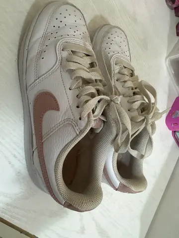 New white and pink Air Force size 37.5