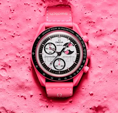 OMEGA X SWATCH – MISSION TO THE PINK MOONPHASE - (Celebrities Only)
