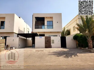For sale in Al Muwaihat area | Modern villa with 5 bedrooms, living room and majlis