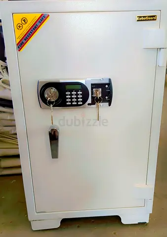 Fire-resistant KabaGuard Digital Safe with Key Lock - Good Condition