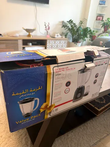 Used 2-in-1 Blender & Grinder Set - In Original Box