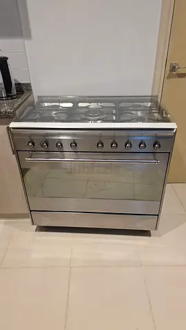 Smeg gas cooker 90x60cm
