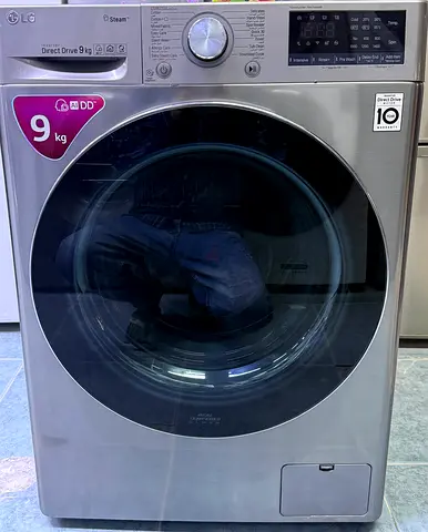 LG 9kg inverter direct drive with Steam Option all original perfact working condition soundless
