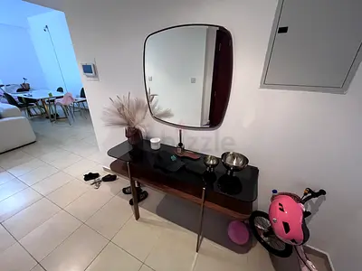 Console Table with Mirror