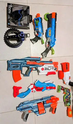 Nerf guns( various types)