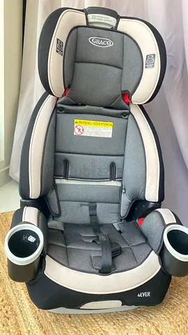 Graco 4Ever Convertible/Booster Car Seat - Grey, Good Condition