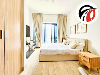 Furnished Studio | Azizi Riviera 44 | Balcony | City View