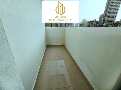 NEW BUILDING NEAR BORDER 2 BATH, WADROBE, PARKING, BALCONY, 6 CHEQS NAHDA SHARJAH