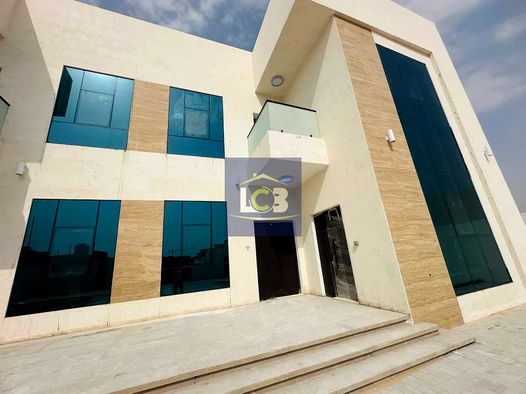 Brand new Spacious & Elegant half-villa, 4 Master Bedrooms & maid Room +Men’s Guest Majlis with Private Yard & Entrance, high-quality finishes,