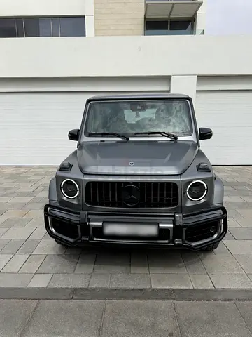 Mercedes-AMG G63 2023 – One-of-One G Manufaktur Edition | Matte Grey | Double Night Package full PPF