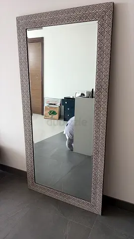 Large Full-Length Decorative Wall Mirror - Leaning or Wall-Mount
