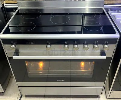 Siemens 90cm Ceramic Hob Electric Cooker with Oven - Good Condition