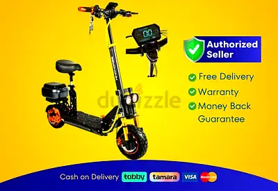 Wind Horse Electric Scooter 350W 30KM Range 50KM Speed, H4 | Brand New |  Warranty | FREE  Delivery