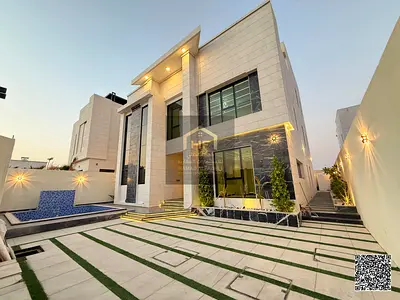 Ultra-Luxury 8-Master Bedroom Mansion with Private Swimming Pool Facing Sheikh Mohammed Bin Zayed Road (E311) for Sale in Al Alia, Ajman – Free 3% Reg