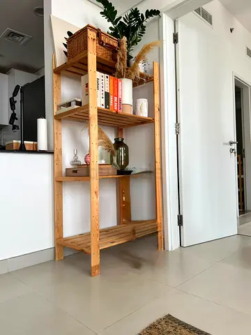 Ikea wooden shelf