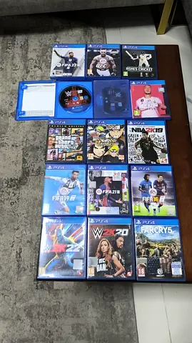 Collection of 15 PS4 Games — FIFA, WWE, GTA, Far Cry & More