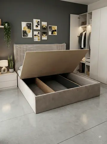 Brand New Storage Bed Queen Size Available