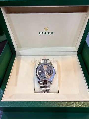 Rolex Wimbledon Datejust Stainless Steel 41 model 2025 126300 Jubilee Bracelet
