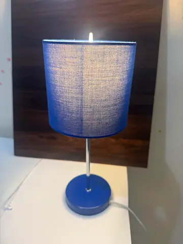 Homecentre Adley Table Lamp: Blue