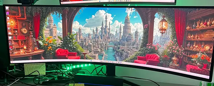 Samsung G9 49 inch Monitor 240 GzH