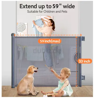 Retractable Baby Gate
