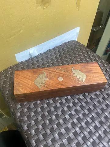 Wooden designed box-20cm length