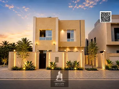 Own a villa instead of renting! Ground and first floor villa for sale opposite a park. Designed in