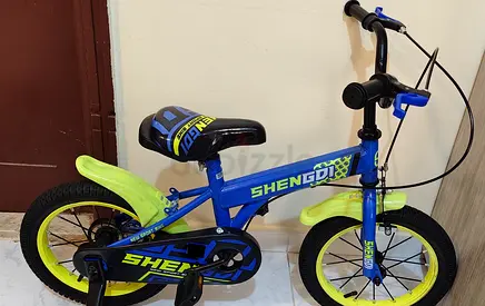 Shengdi 12-inch Kids Bicycle with Training Wheels - Good Condition