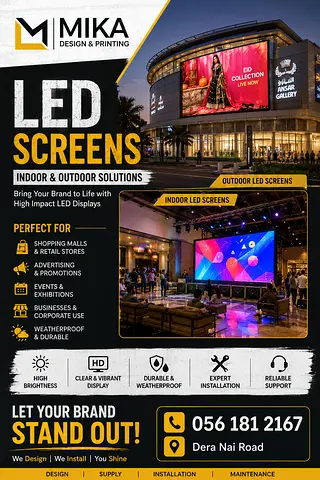 LED Screen indoor and outdoor