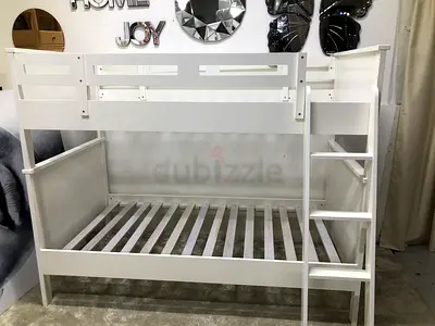 bunk beds with mattress convertable to single twins bed