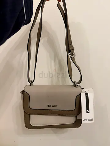 Nine West small crossbody bag - beige/taupe, brand new with tags
