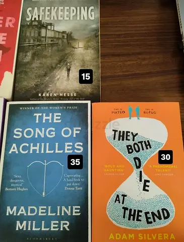 7 popular fiction books for sale