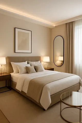 Premium High Quality 180*200 King Size Fabric Bed Frame For Sale. Stylish Modern Design Bed Set.
