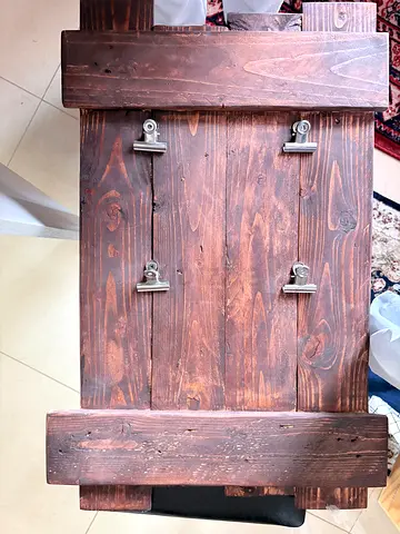 Wooden photo  display