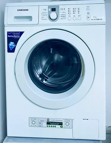 Samsung Front Load Washing Machine - 7kg, Diamond Drum, Good Condition