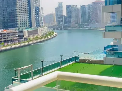 Furnished 1BR | Prime Location | Canal Views