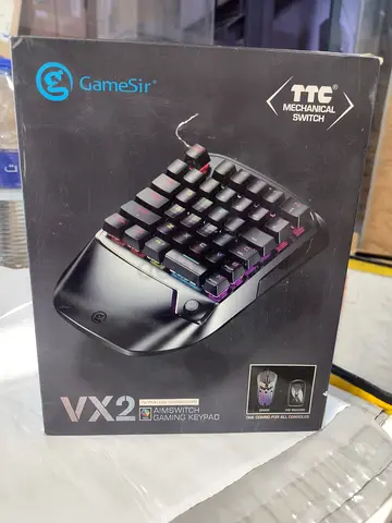 GameSir VX2 One-Handed Mechanical Gaming Keypad (RGB) - Open box