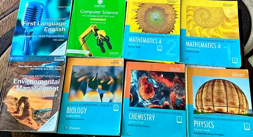 IGCSE textbooks and past papers