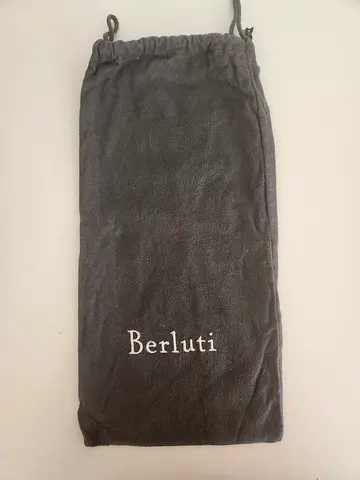 Authentic Berluti Suede Shoe Dust Bag / Accessory Storage Pouch