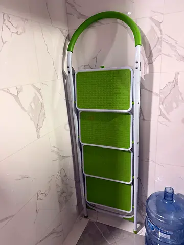 Foldable 4-step Household Ladder / Stool - Green