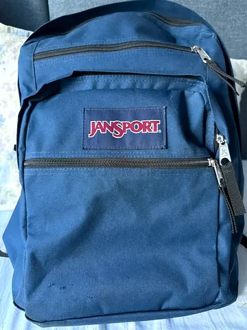 JanSport Classic Navy Backpack - Good Condition