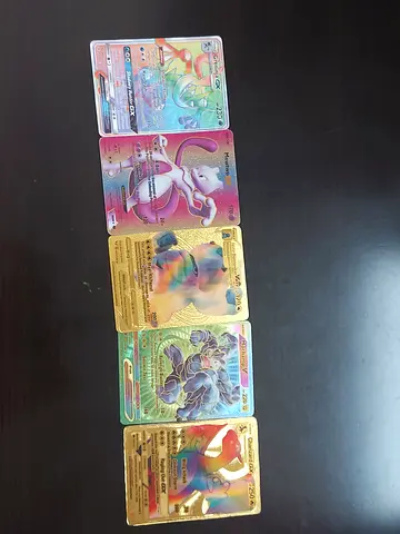 Rare Holo Pokémon GX/EX Card Lot — Mewtwo, Charizard & More (5 cards)