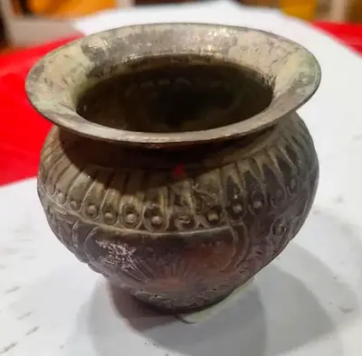 brass metal pot 7cm height