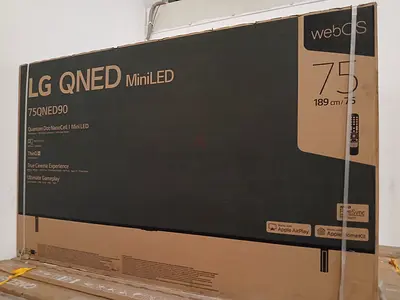 LG 75 InCh QNED Tv 120hz 4k smart Television 9 Series 1 Year Warranty