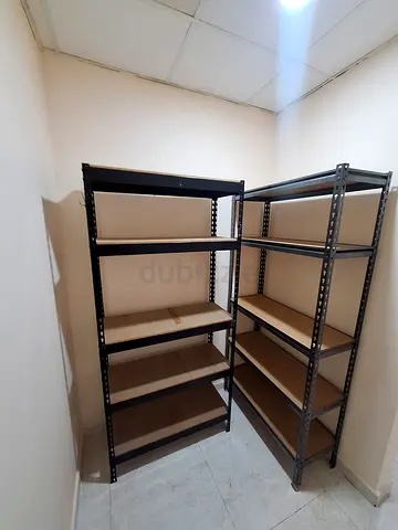 Storage shelves