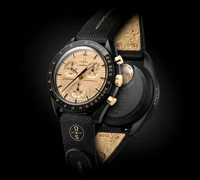 Omega X Swatch MISSION TO THE MOON 1969 1:1 Clone With Box And Card