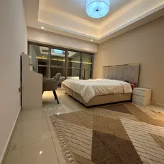 The most luxurious 2room and hall, with balcony open view, Fully Furnished New, With a gym, swimming
