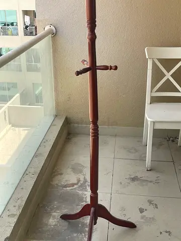 Wooden Free-Standing Coat & Hat Rack - Classic Design
